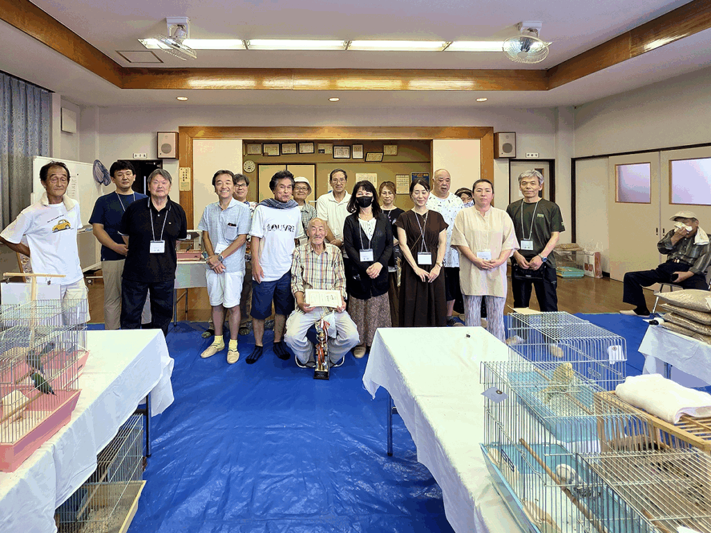 第17回品評会会場当日・記念撮影の写真